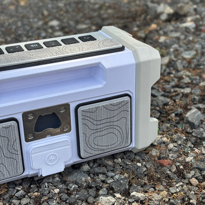 "Topo" - Custom EVA Foam Routed Speaker Shell for Ecoxgear Defender Scout