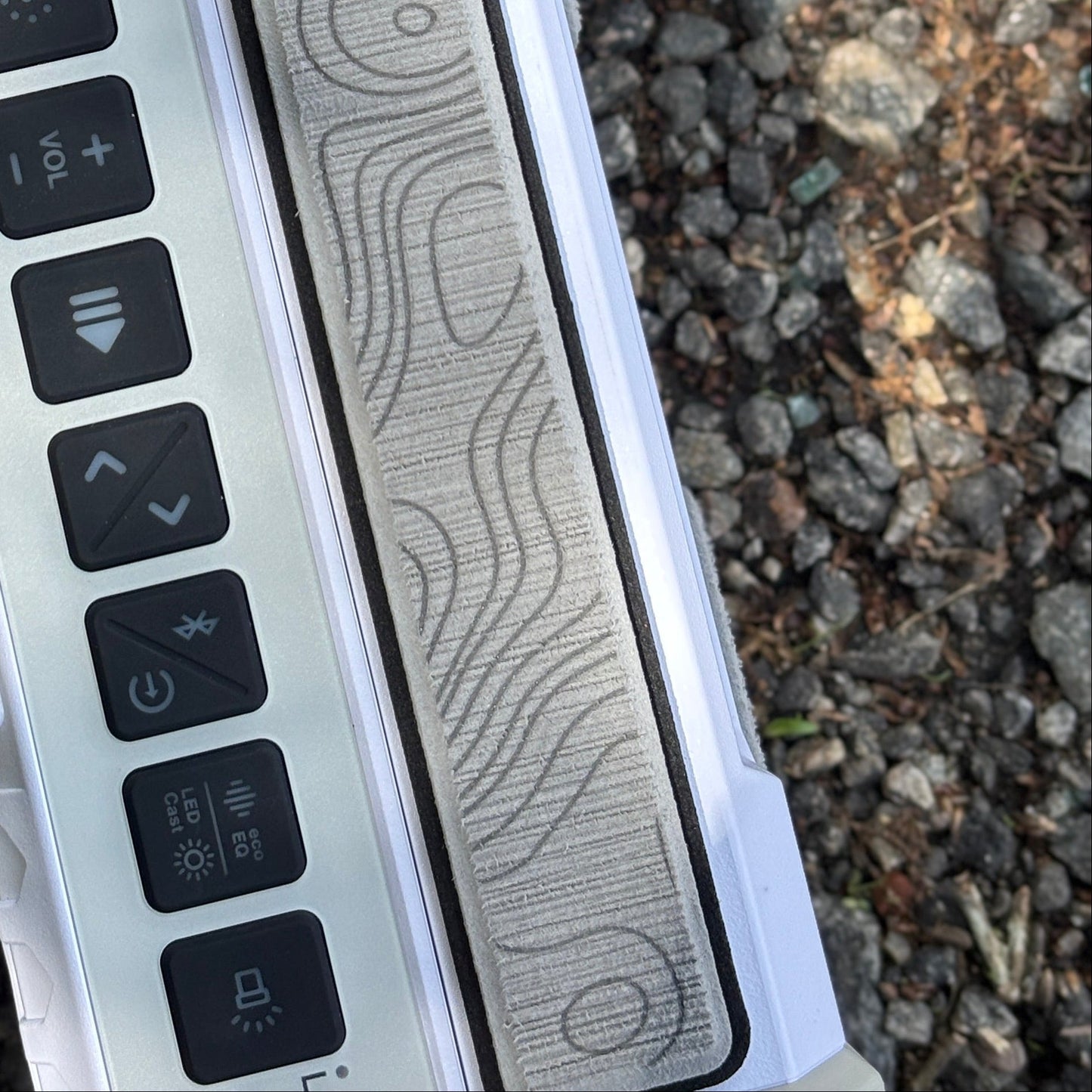 "Topo" - Custom EVA Foam Routed Speaker Shell for Ecoxgear Defender Scout