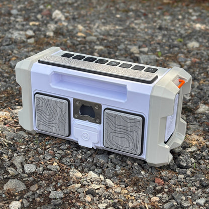 "Topo" - Custom EVA Foam Routed Speaker Shell for Ecoxgear Defender Scout