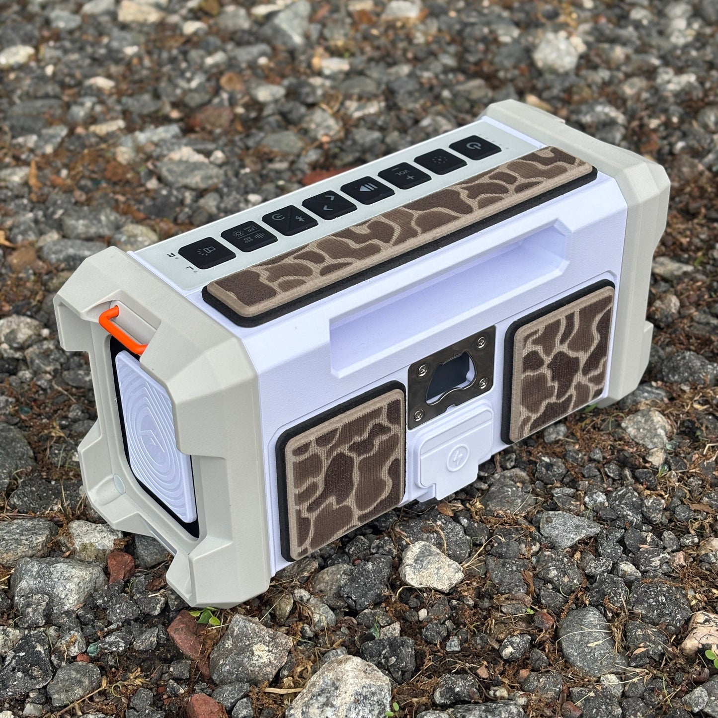 "Jett's Camo" - Custom EVA Foam Routed Speaker Shell for Ecoxgear Defender Scout