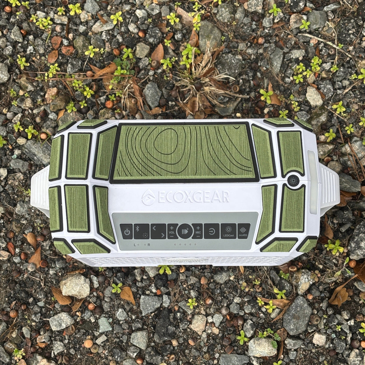 "Topo" - Custom EVA Foam Routed Speaker Shell for Ecoxgear Defender