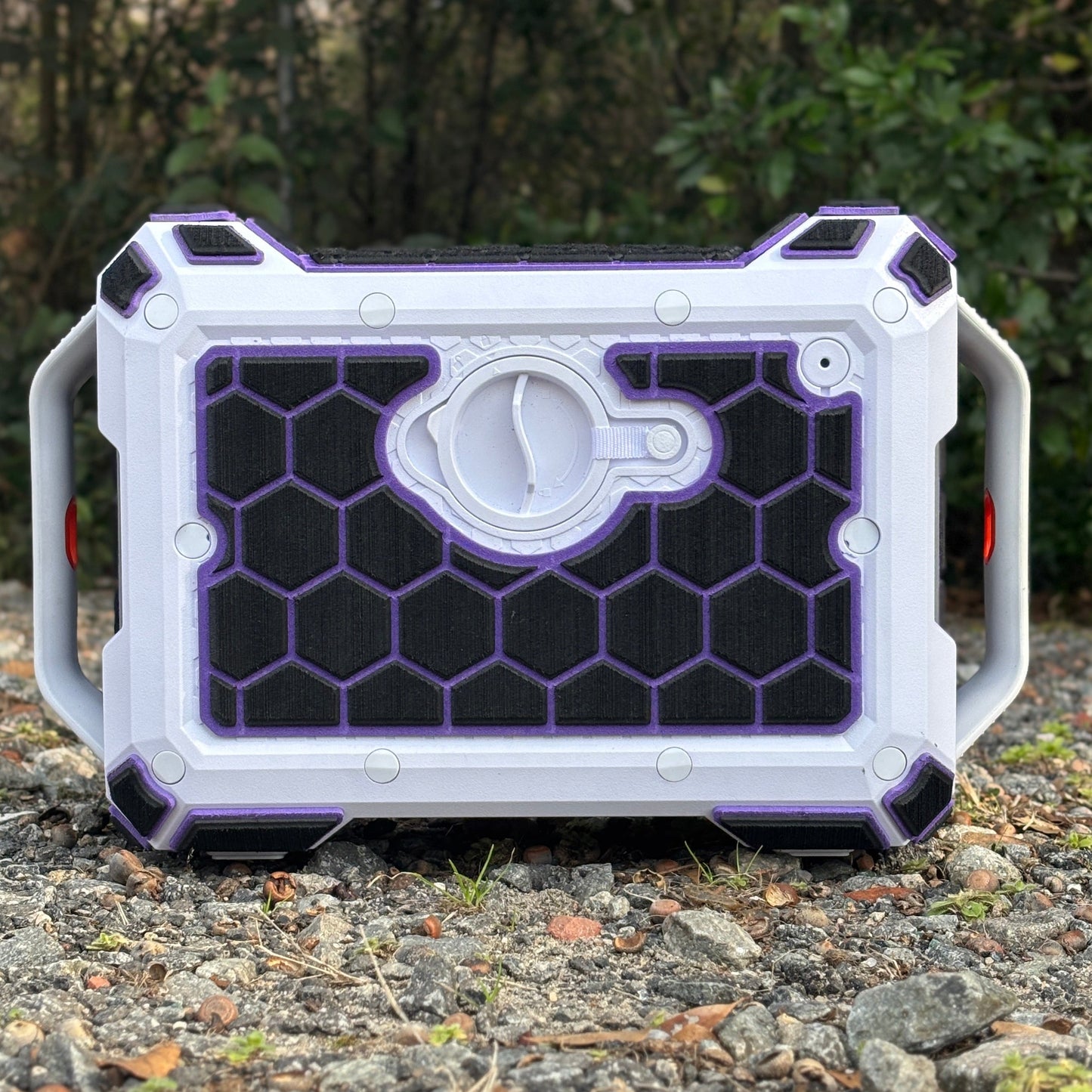 "Hexagons" - Custom Speaker Shell for Turtlebox or Ecoxgear Defender
