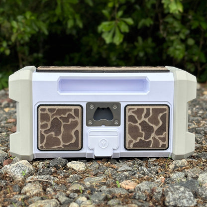 "Jett's Camo" - Custom EVA Foam Routed Speaker Shell for Ecoxgear Defender Scout