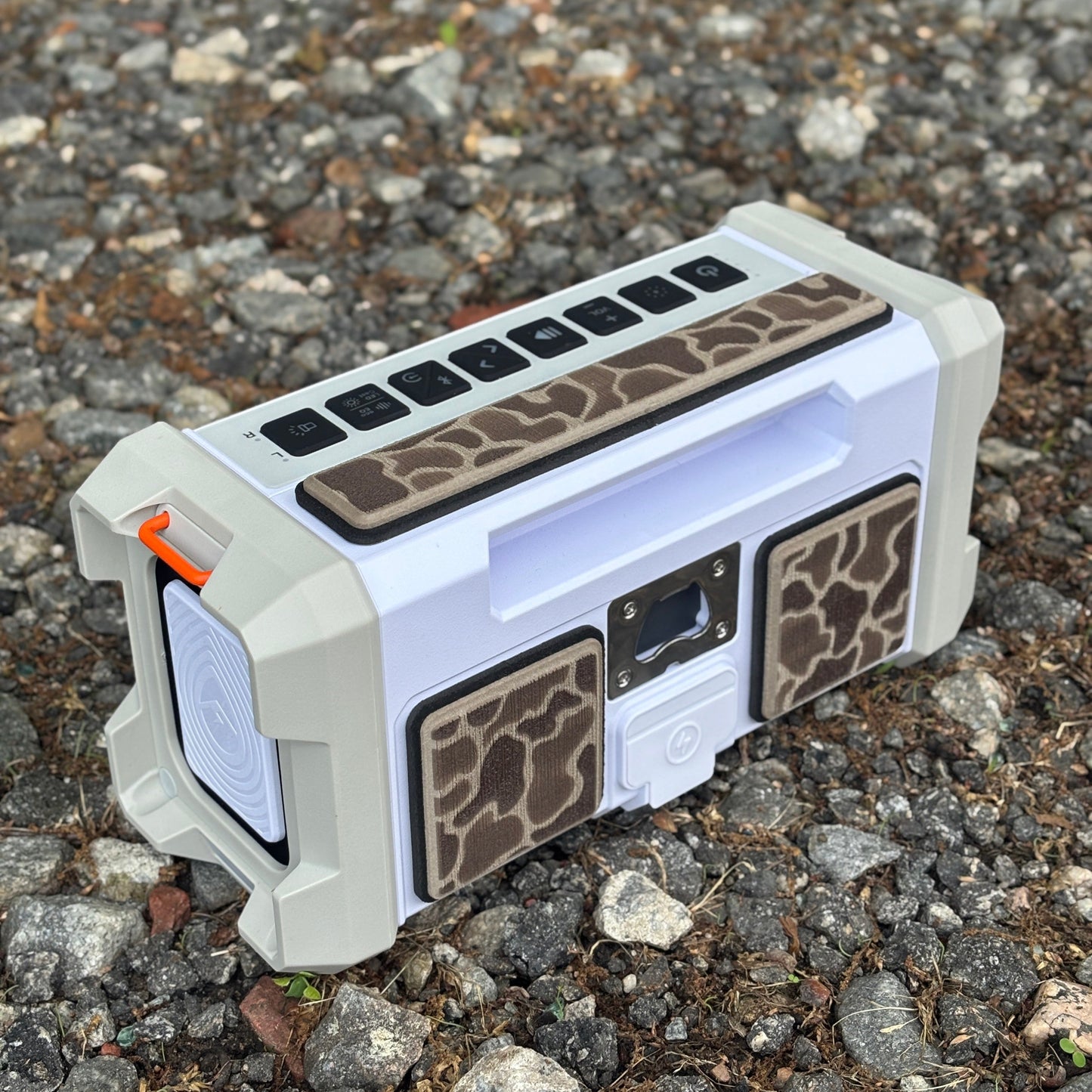 "Jett's Camo" - Custom EVA Foam Routed Speaker Shell for Ecoxgear Defender Scout