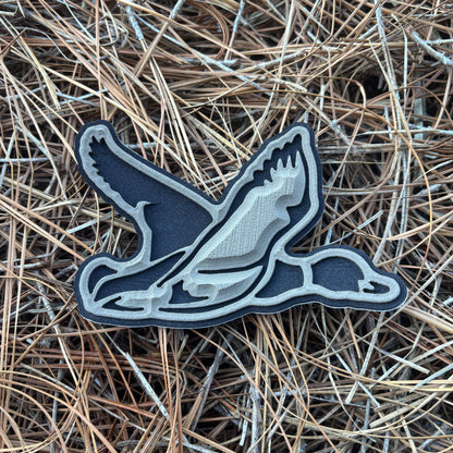 "Flying" - Custom EVA FOAM Sticker