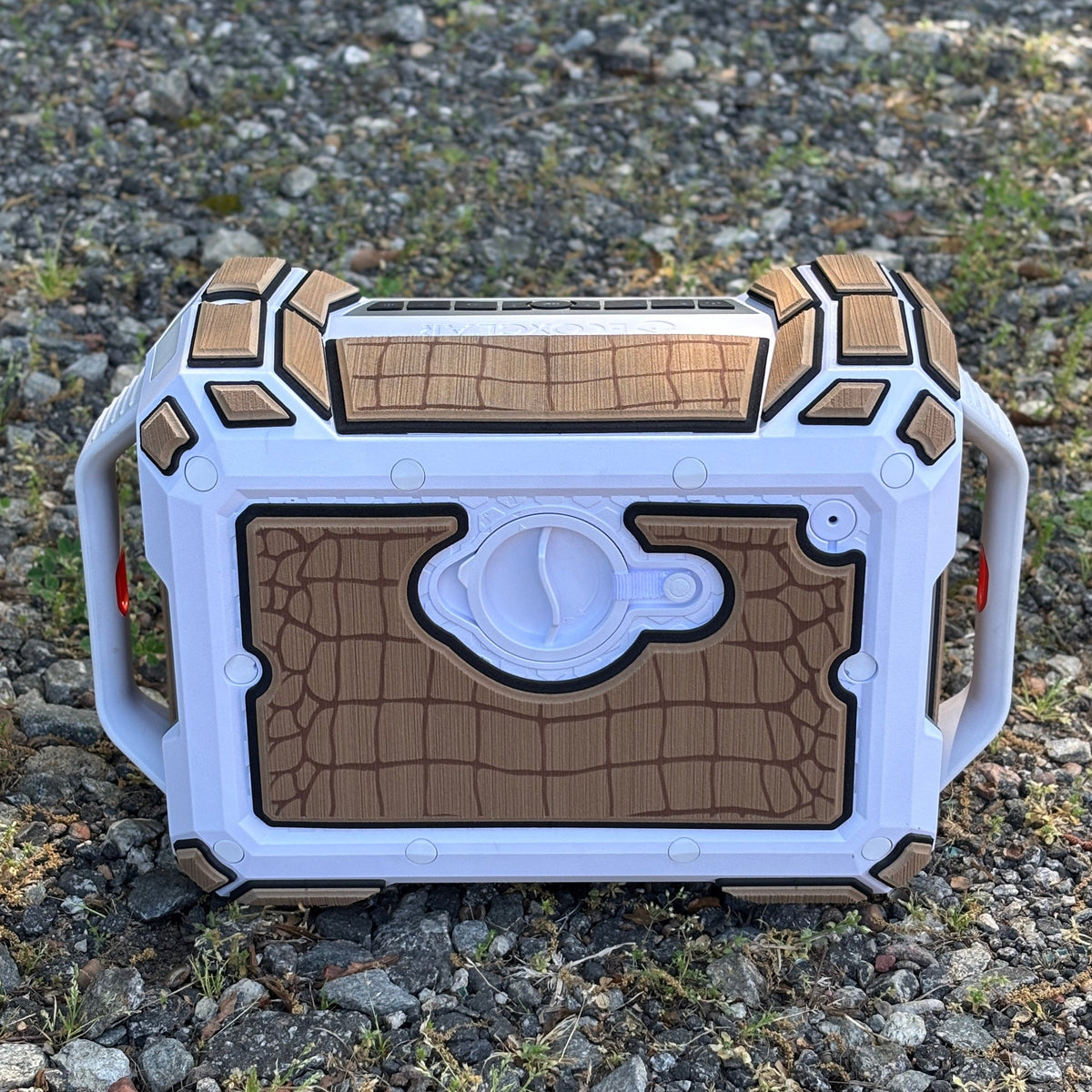 "Gator Skin" - Custom EVA Foam Routed Speaker Shell for Ecoxgear Defender