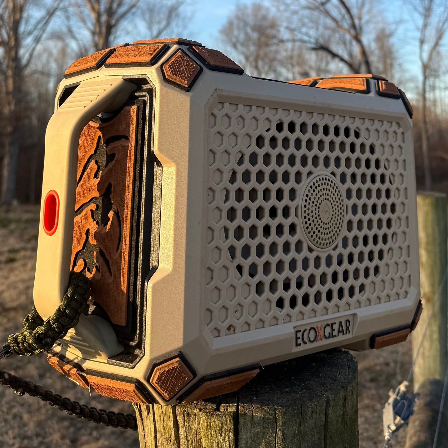"Cupped Ducks" - Custom EVA Foam Routed Speaker Shell for Ecoxgear Defender