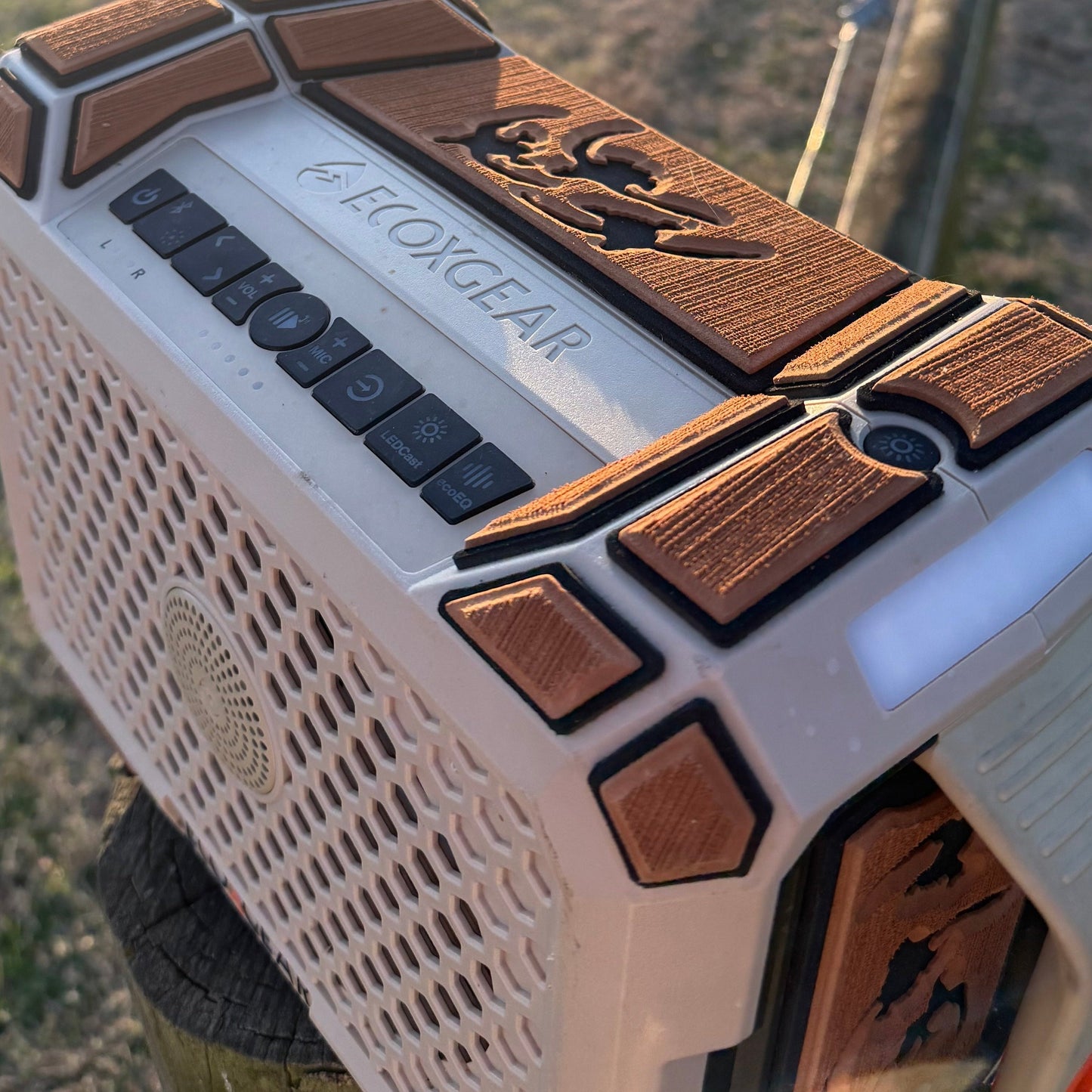 "Cupped Ducks" - Custom Speaker Shell for Turtlebox or Ecoxgear Defender