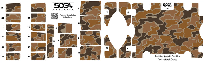 Turtlebox Ranger Sticker Skin Turtlebox GRANDE Skins – SOGA GRAPHICS