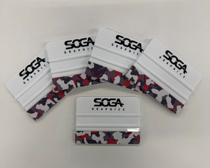 SOGA 4" Premium Neoprene Edge Vinyl Wrap & Window Tint Squeegee
