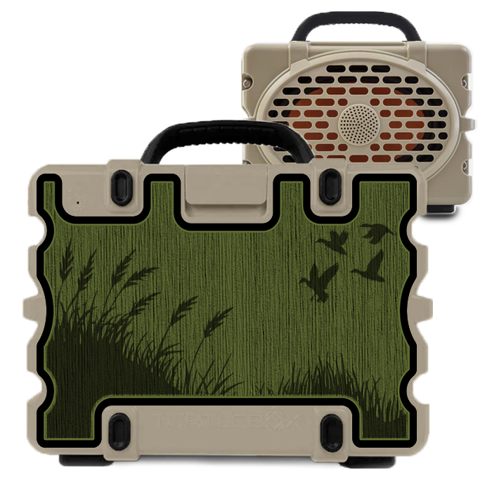"Set The Scene" - Custom Speaker Shell for Turtlebox or Ecoxgear Defender