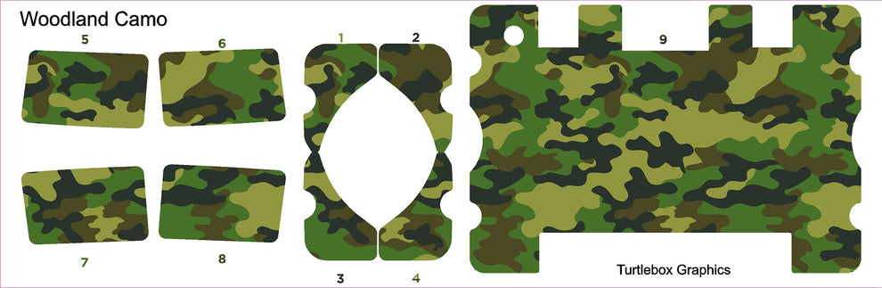 Turtlebox Ranger Sticker Skin Turtlebox Skins – SOGA GRAPHICS