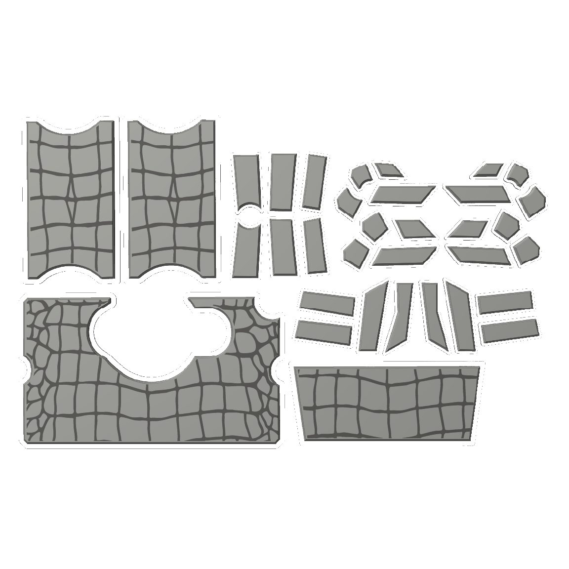 "Gator Skin" - Custom EVA Foam Routed Speaker Shell for Ecoxgear Defender