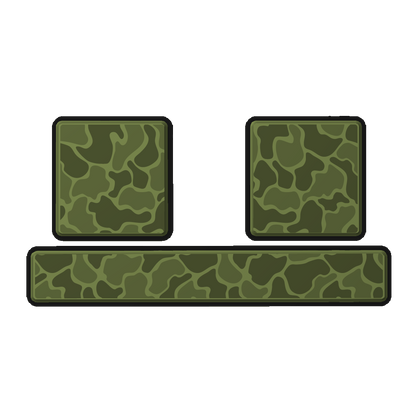 "Jett's Camo" - Custom EVA Foam Routed Speaker Shell for Ecoxgear Defender Scout